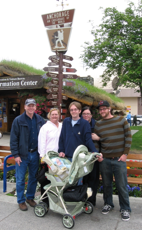 Rick Henry and Family in Anchorage, Alaska, 2008