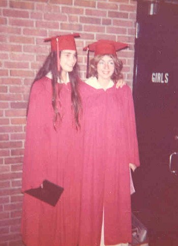 Tina and Barbara Riehl at Graduation